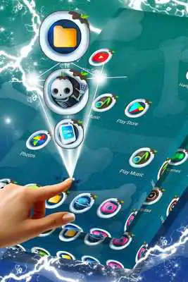 Play Cute Skeleton Launcher Theme