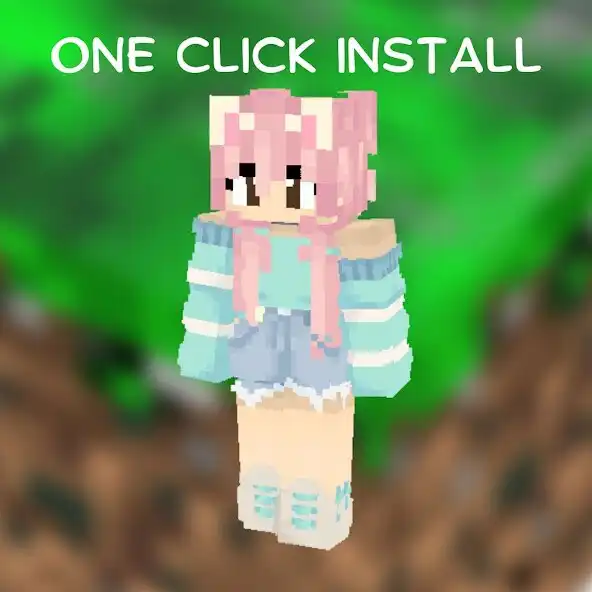 Play Cute Skin for MCPE as an online game Cute Skin for MCPE with UptoPlay