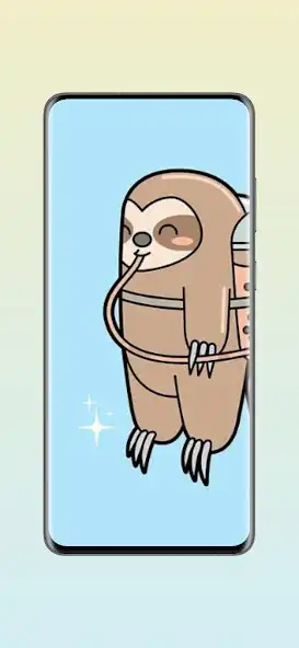 Play Cute Sloth Live Wallpaper  and enjoy Cute Sloth Live Wallpaper with UptoPlay