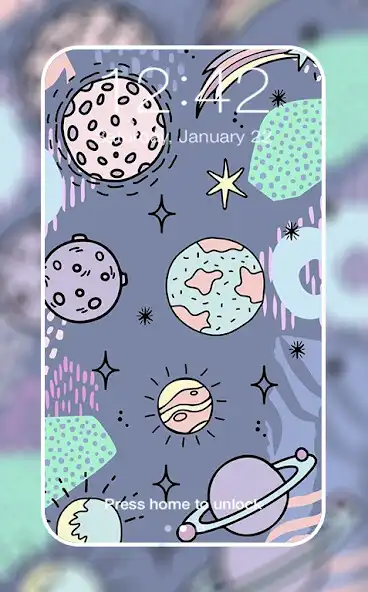 Play Cute Space Wallpaper  and enjoy Cute Space Wallpaper with UptoPlay