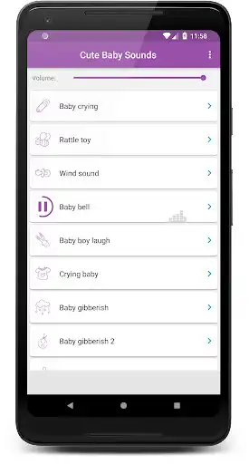 Play Cutest Baby Sounds as an online game Cutest Baby Sounds with UptoPlay
