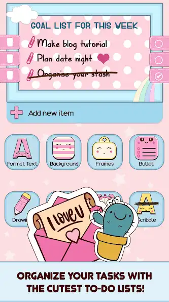 Play Cute Sticky Notes Widget  and enjoy Cute Sticky Notes Widget with UptoPlay
