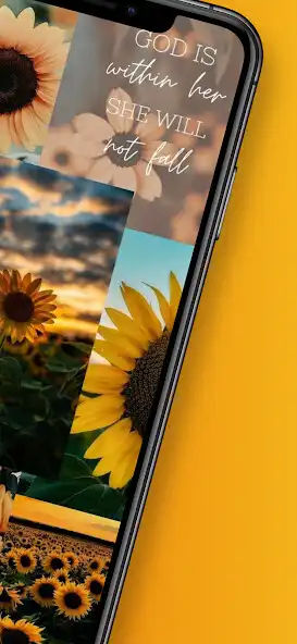 Play Cute Sunflower Wallpaper as an online game Cute Sunflower Wallpaper with UptoPlay