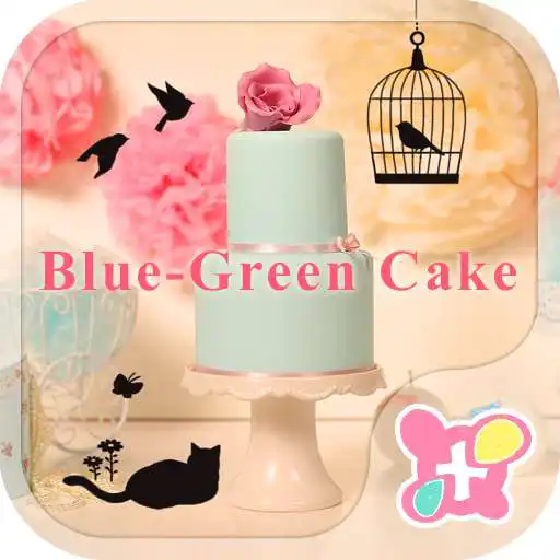 Play Cute Theme-Blue-Green Cake- APK Play Cute Theme-Blue-Green Cake- APK