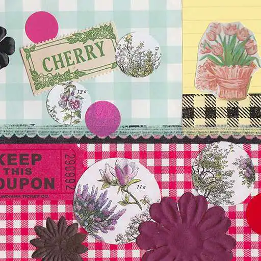 Run free android online Cute Theme-Botanical&Gingham- APK