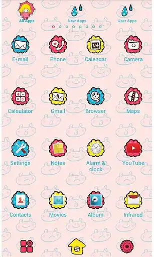 Play APK Cute Theme-Rainy Walk-  and enjoy Cute Theme-Rainy Walk- with UptoPlay jp.co.a_tm.android.plus_amenohino_osanpo