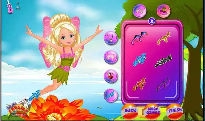 Play cute thumbelina girl