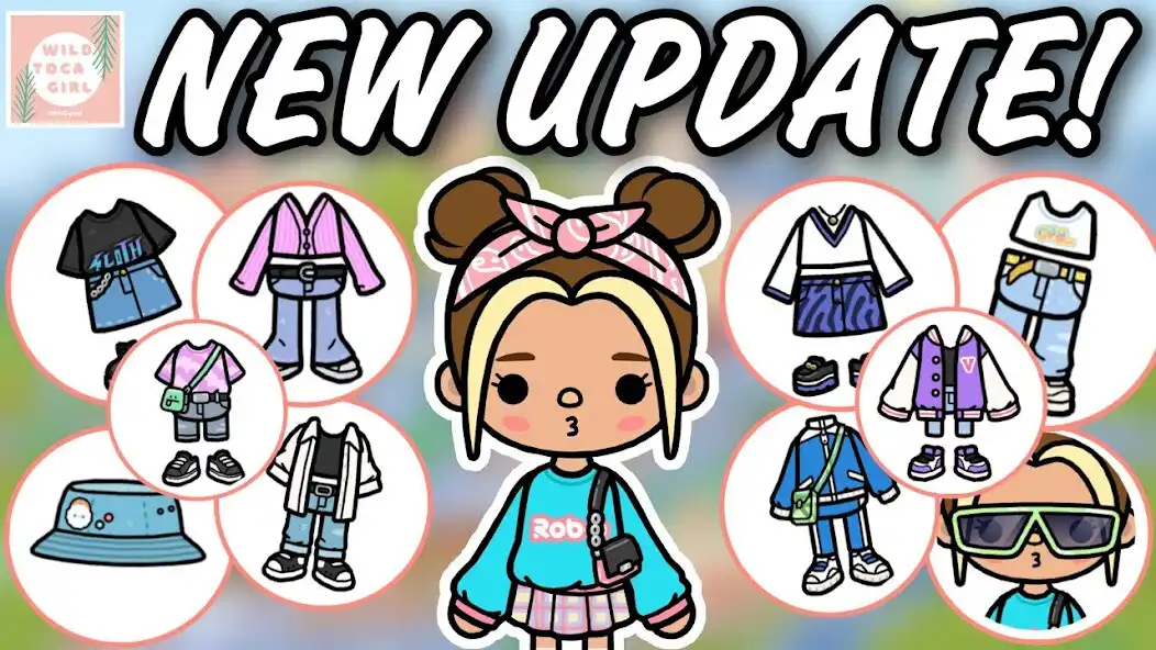 Play Cute Toca Boca Clothes Ideas as an online game Cute Toca Boca Clothes Ideas with UptoPlay