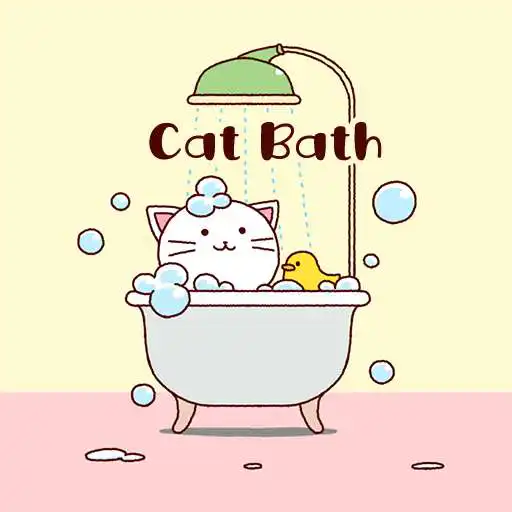 Run free android online Cute Wallpaper Cat Bath Theme APK