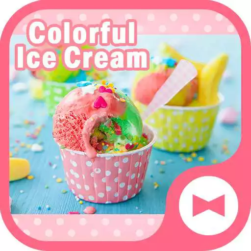 Free play online Cute Wallpaper Colorful Ice Cream Theme APK