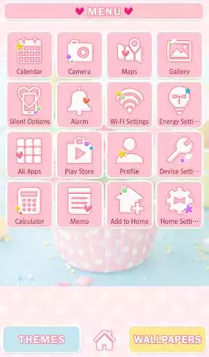 Play Cute Wallpaper Colorful Ice Cream Theme