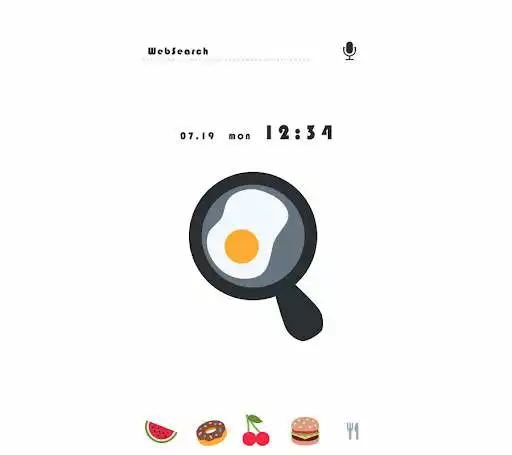 Play Cute Wallpaper Food Icon Theme  and enjoy Cute Wallpaper Food Icon Theme with UptoPlay