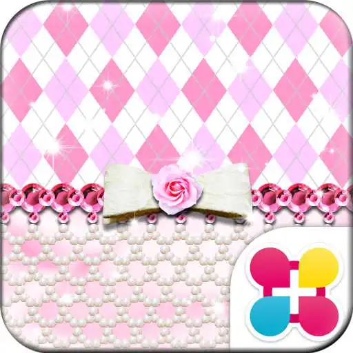Free play online Cute Wallpaper Pink Argyle APK