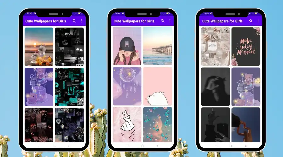 Play Cute Wallpapers For Girls 2023 as an online game Cute Wallpapers For Girls 2023 with UptoPlay
