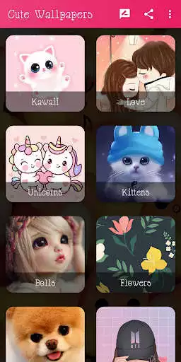 Play cute wallpapers for girls  and enjoy cute wallpapers for girls with UptoPlay