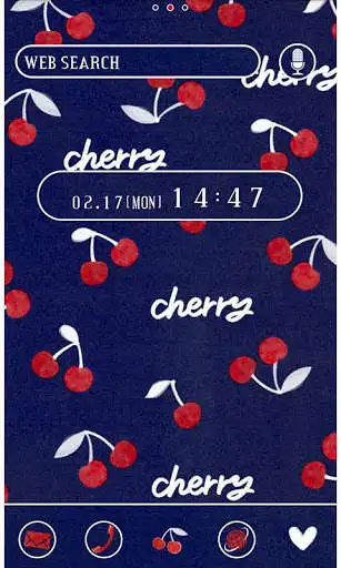 Play APK Cute Wallpaper Vintage Cherry  and enjoy Cute Wallpaper Vintage Cherry with UptoPlay jp.co.a_tm.android.plus_cherry