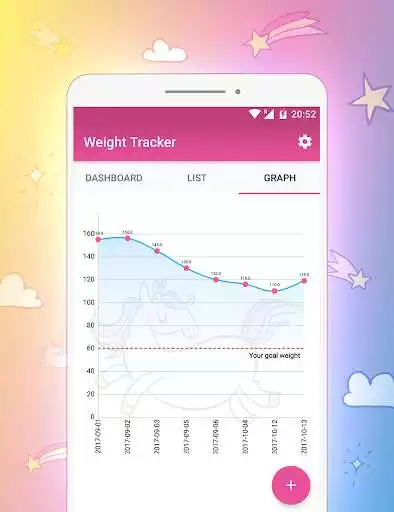 Play APK Cute weight tracker  and enjoy Cute weight tracker with UptoPlay com.gmail.travelcroco.weighttracker