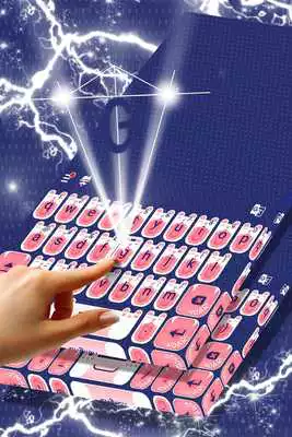 Play Cute White Cat Keyboard