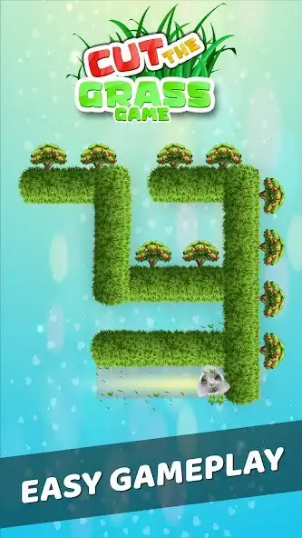 Play Cut Grass - Grass Cutter Game as an online game Cut Grass - Grass Cutter Game with UptoPlay