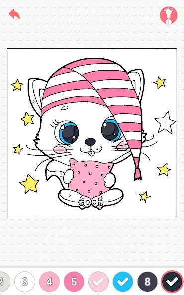 Play Cuties color  and enjoy Cuties color with UptoPlay