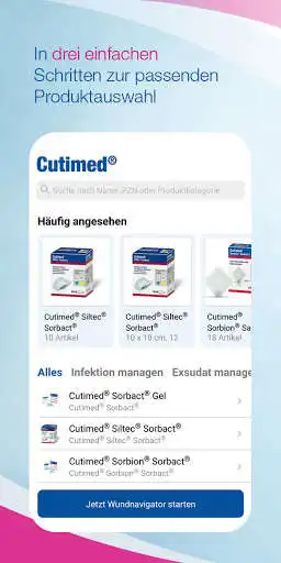 Play Cutimed Wound Navigator as an online game Cutimed Wound Navigator with UptoPlay