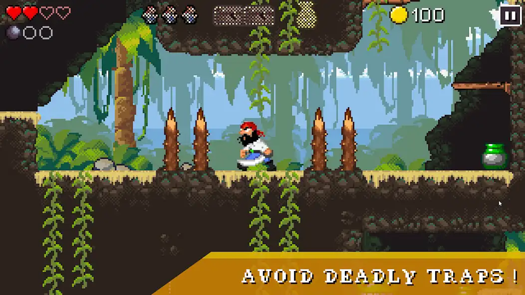 Play Cutlass and Coins: Platformer as an online game Cutlass and Coins: Platformer with UptoPlay