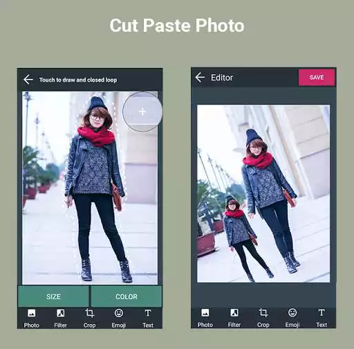 Play Cut Paste - Photos Eraser as an online game Cut Paste - Photos Eraser with UptoPlay