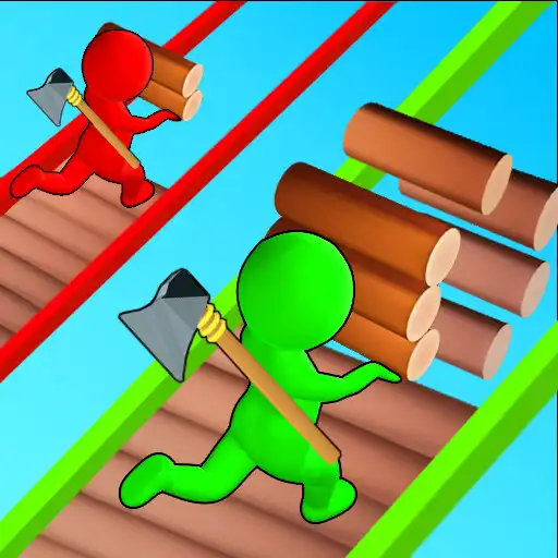 Play Cut Race: Lumber Bridge APK