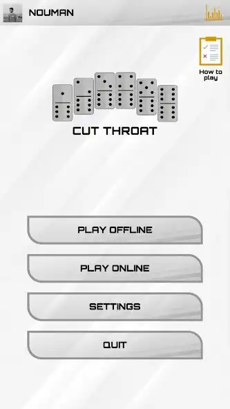 Play Cut Throat - Dominoes  and enjoy Cut Throat - Dominoes with UptoPlay