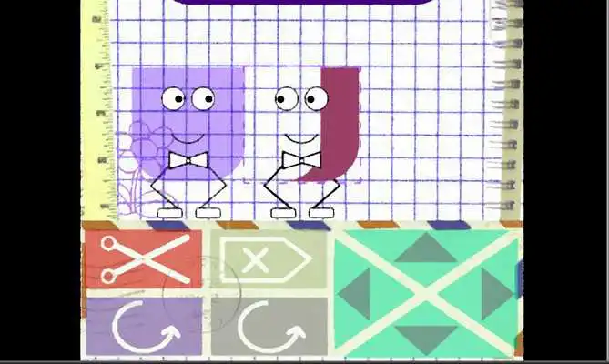 Play Cutting Shapes Clipping Puzzle