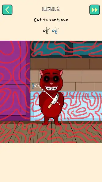 Play Cut Troll - Cut Choice as an online game Cut Troll - Cut Choice with UptoPlay