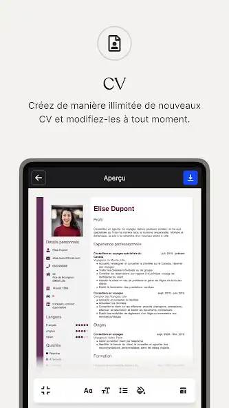 Play CV.fr - Créer un CV profession as an online game CV.fr - Créer un CV profession with UptoPlay