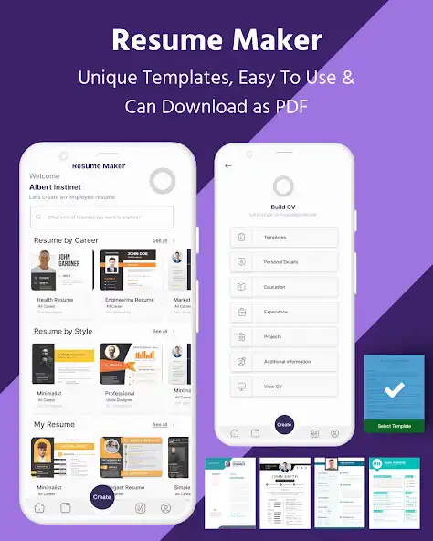 Play CV Maker – Fast Resume Builder as an online game CV Maker – Fast Resume Builder with UptoPlay