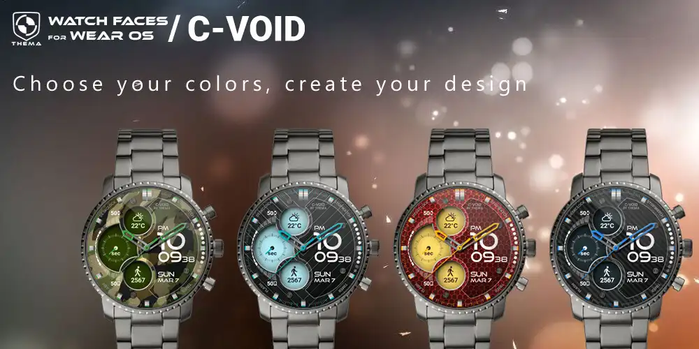 Play C-Void Watch Face as an online game C-Void Watch Face with UptoPlay