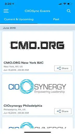Play CXOsync Events as an online game CXOsync Events with UptoPlay