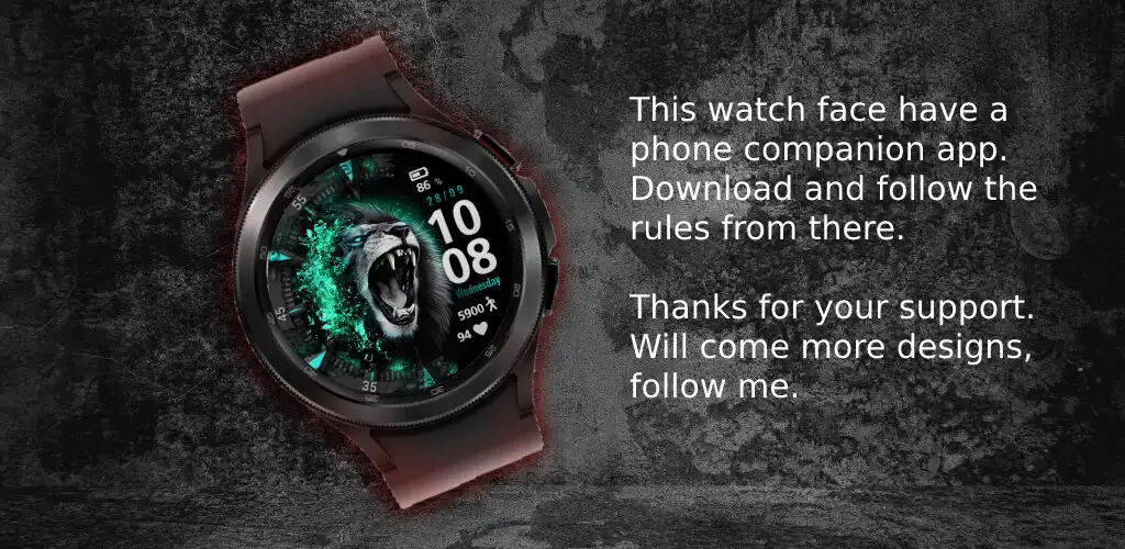Play Cyan Lion Watch Face WearOs and enjoy Cyan Lion Watch Face WearOs with UptoPlay Play Cyan Lion Watch Face WearOs and enjoy Cyan Lion Watch Face WearOs with UptoPlay