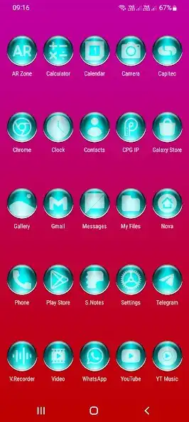 Play Cyan Pixl Glass Icon Pack as an online game Cyan Pixl Glass Icon Pack with UptoPlay