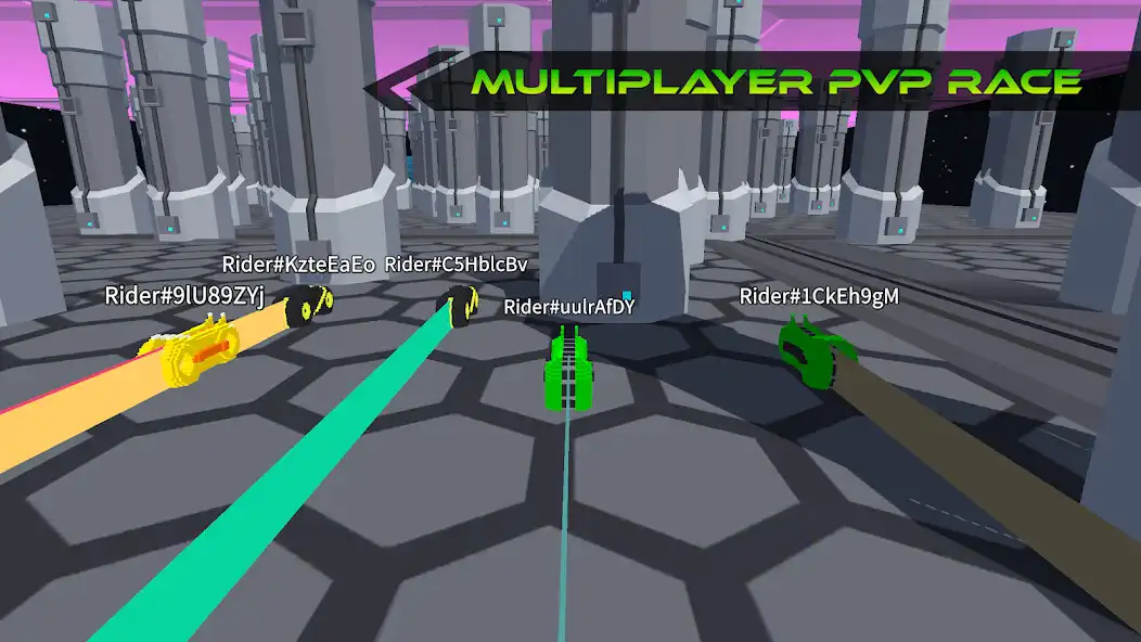 Play Cyber Bike Battle - Lightbikes as an online game Cyber Bike Battle - Lightbikes with UptoPlay