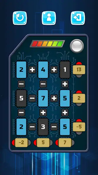 Play Cyber Brain : Calcul Puzzle  and enjoy Cyber Brain : Calcul Puzzle with UptoPlay