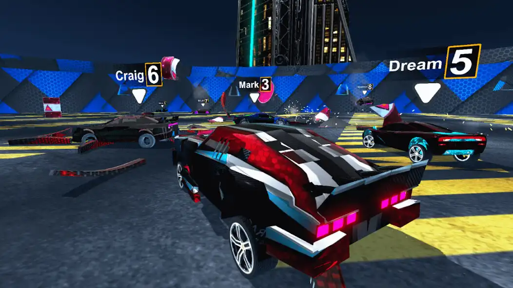 Play Cyber Cars Punk Racing 2  and enjoy Cyber Cars Punk Racing 2 with UptoPlay
