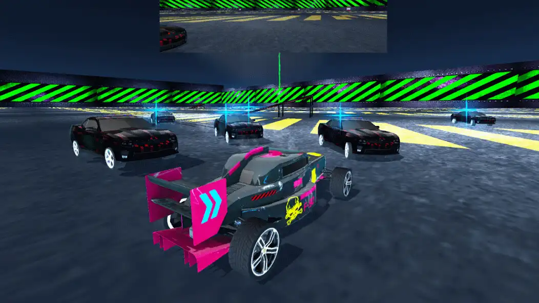 Play Cyber Cars Punk Racing 2 as an online game Cyber Cars Punk Racing 2 with UptoPlay