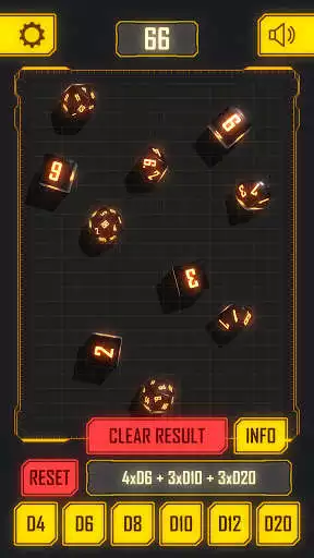 Play Cyber Dice - 3D Dice Roller  and enjoy Cyber Dice - 3D Dice Roller with UptoPlay