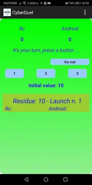 Play Cyberduel as an online game Cyberduel with UptoPlay