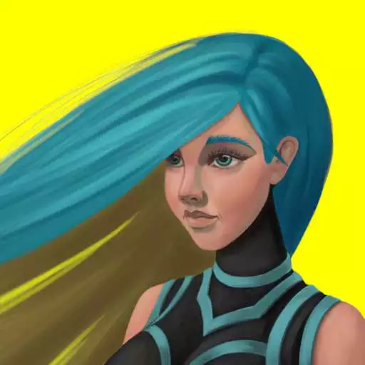 Play Cyber Girl Puzzle Story APK