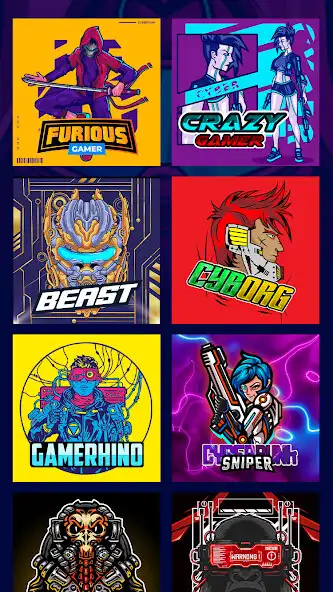 Play Cyberpunk Gaming Esports Logo  and enjoy Cyberpunk Gaming Esports Logo with UptoPlay