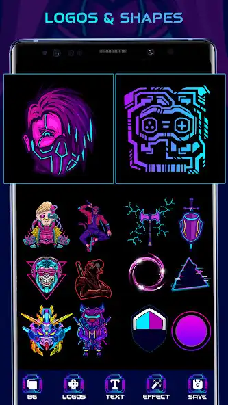 Play Cyberpunk Gaming Esports Logo as an online game Cyberpunk Gaming Esports Logo with UptoPlay
