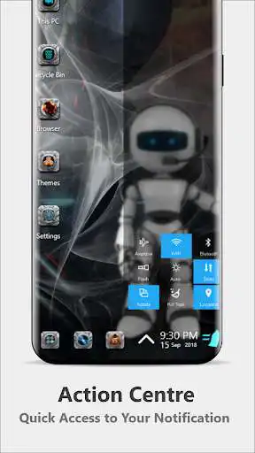 Play Cyber Robot Theme For S10 as an online game Cyber Robot Theme For S10 with UptoPlay