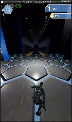 Play CyberRunner as an online game CyberRunner with UptoPlay