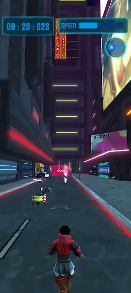 Play Cyber Runner - Synthwave City  and enjoy Cyber Runner - Synthwave City with UptoPlay