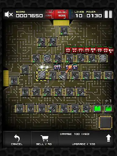 Play Cyberspace Defender as an online game Cyberspace Defender with UptoPlay